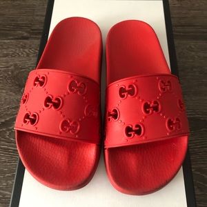 Gucci pool slides